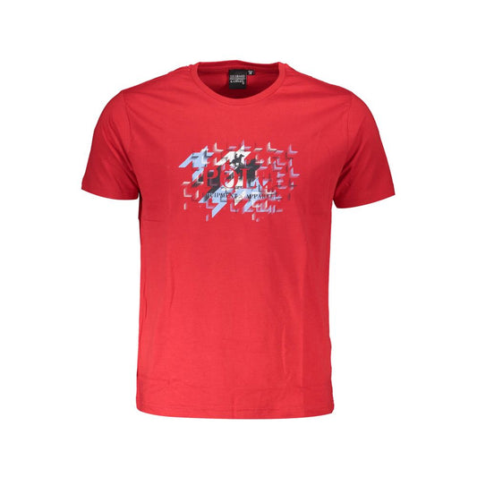 U.S. Grand Polo Red Cotton T-Shirt