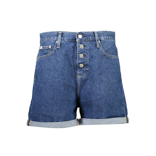 Calvin Klein Blue Cotton Jeans & Pant
