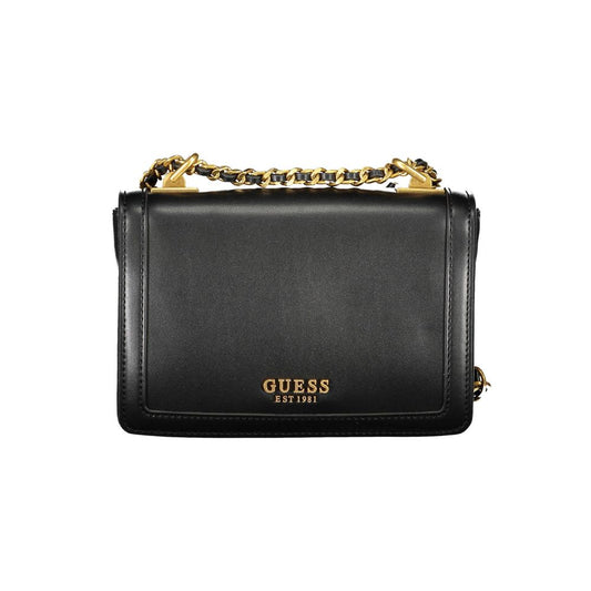 Guess Jeans Black Polyethylene Handbag