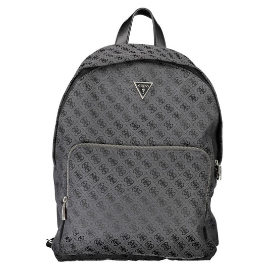 Guess Jeans Black Polyester Backpack