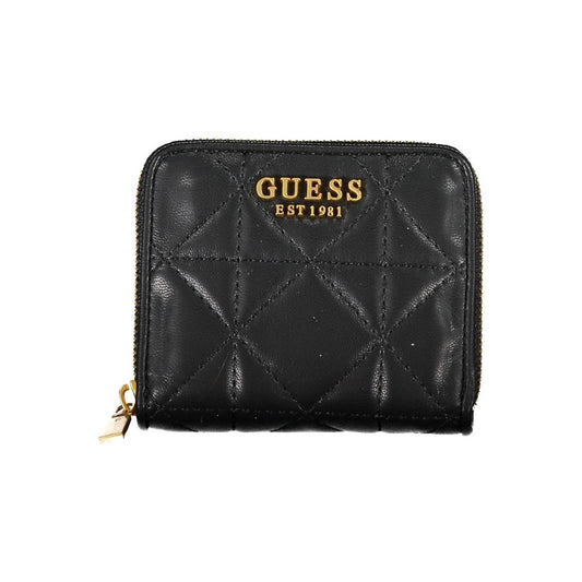 Guess Jeans Črna denarnica iz polietilena