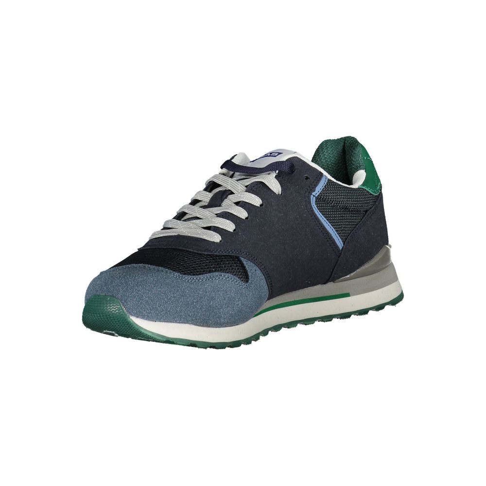 Gas Blue Polyester Sneaker