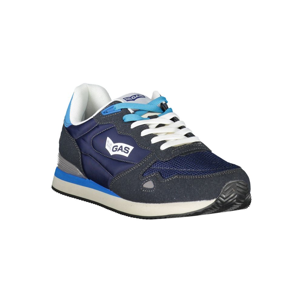 Gas Blue Polyester Sneaker