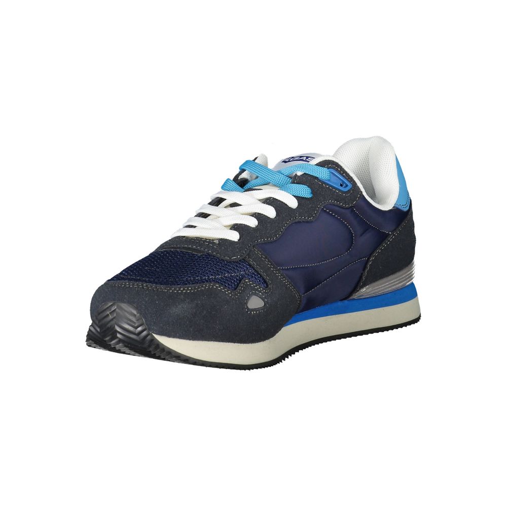 Gas Blue Polyester Sneaker