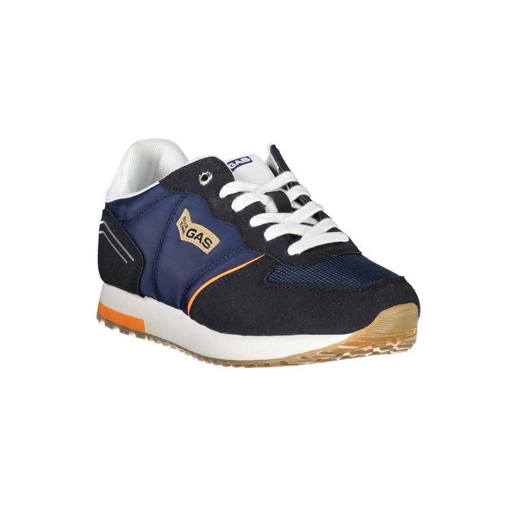 Gas Blue Polyester Sneaker