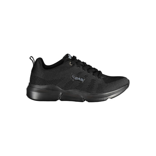 Gas Black Artificial Leather Sneaker
