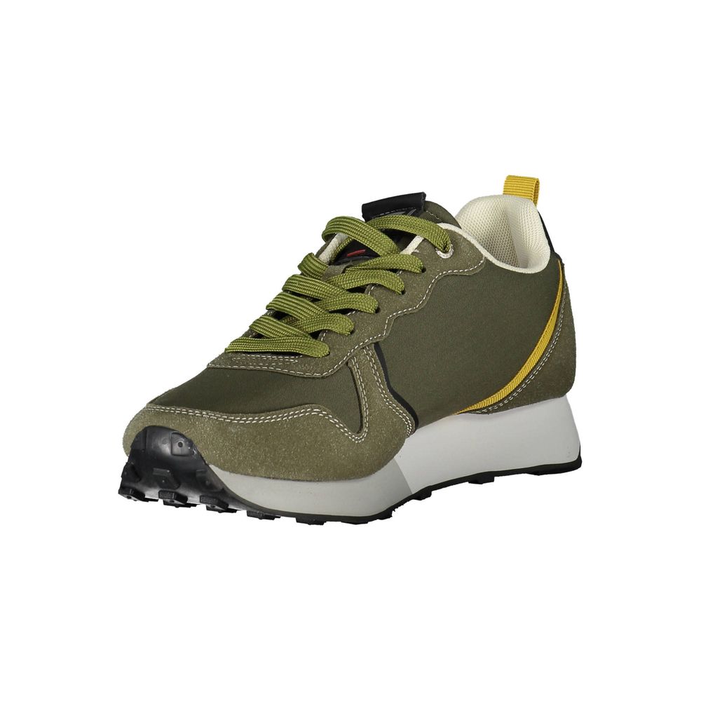 Carrera Green Polyester Sneaker