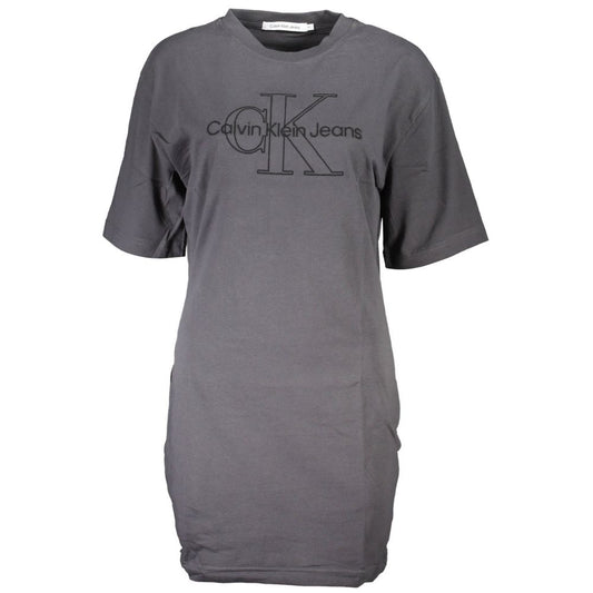 Calvin Klein Black Cotton Dress