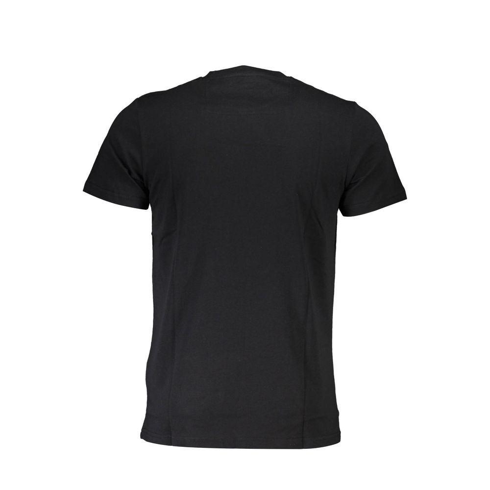 Cavalli Class Black Cotton T-Shirt