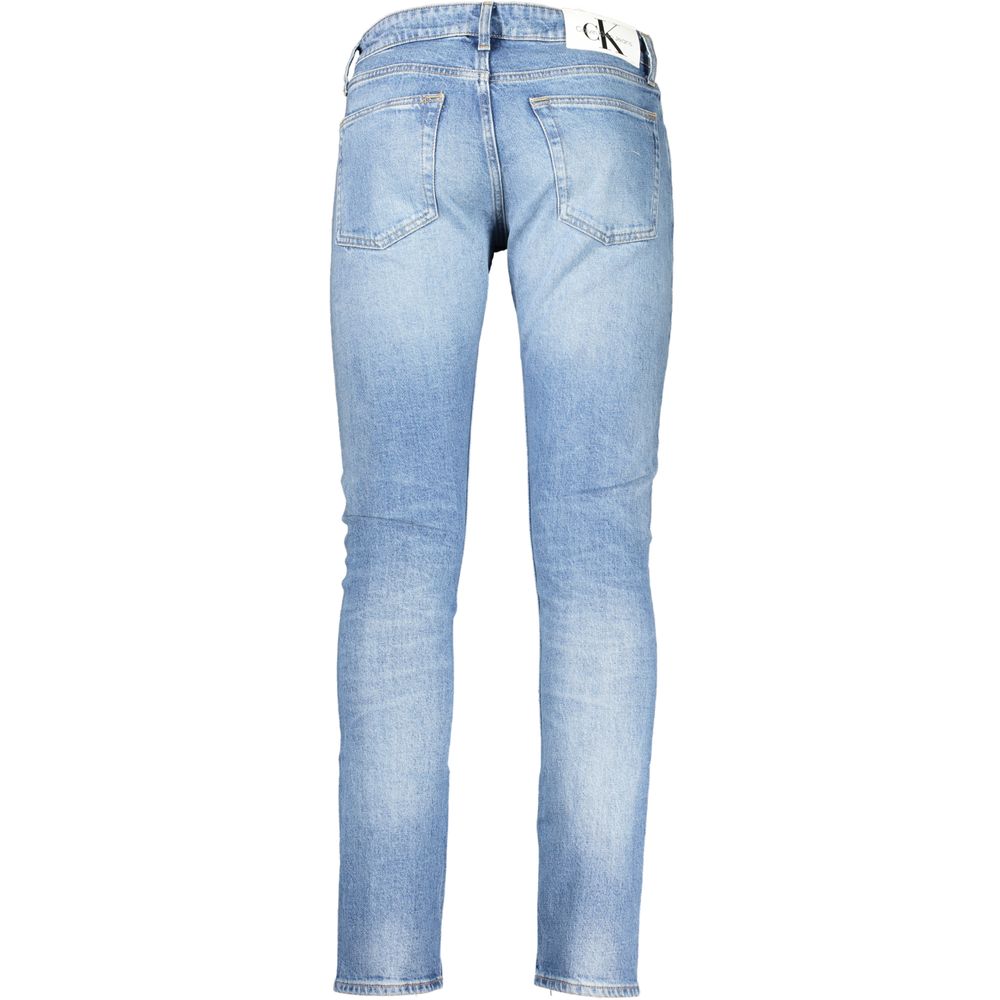 Calvin Klein Blue Cotton Jeans & Pant