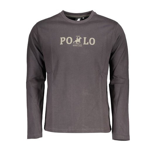U.S. Grand Polo Gray Cotton T-Shirt