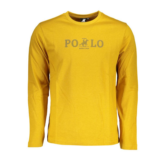 U.S. Grand Polo Yellow Cotton T-Shirt