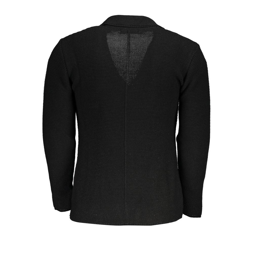 U.S. Grand Polo Black Fabric Sweater