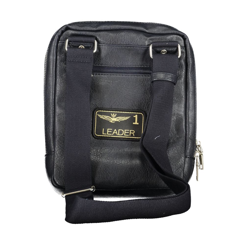 Aeronautica Militare Blue Polyester Shoulder Bag