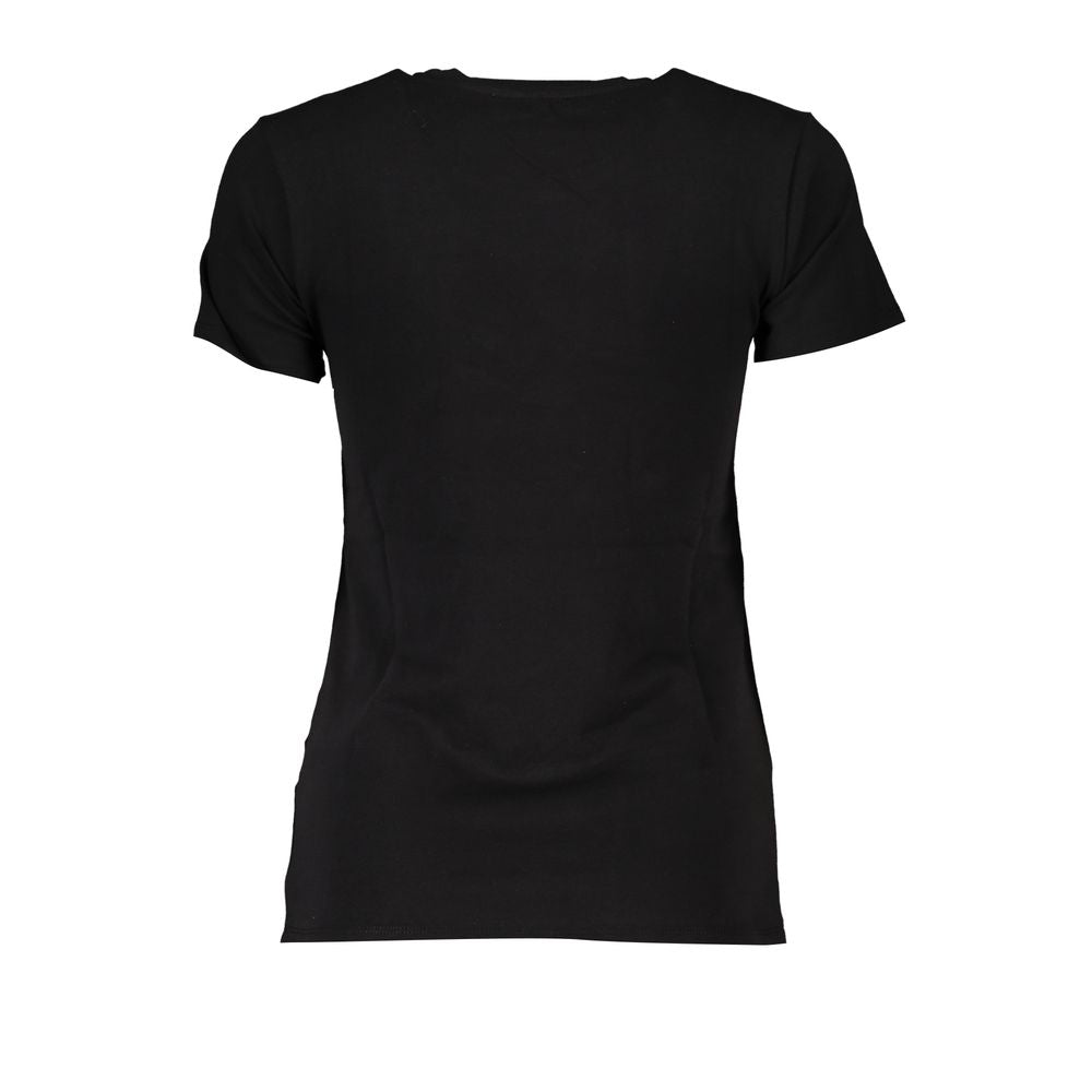 Cavalli Class Black Cotton Tops & T-Shirt