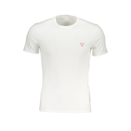 Guess Jeans White Cotton T-Shirt