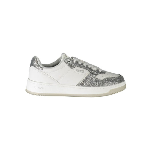 Gas White Polyester Sneaker