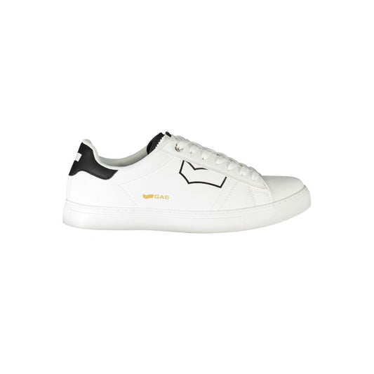 Gas White Polyester Sneaker