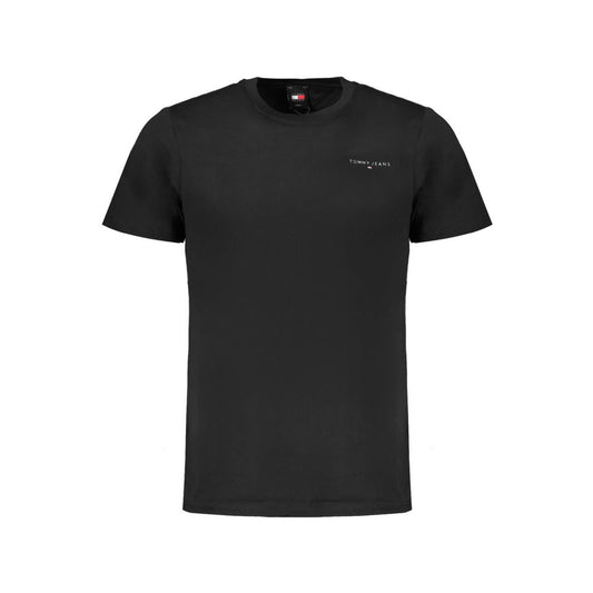 Tommy Hilfiger Black Cotton T-Shirt