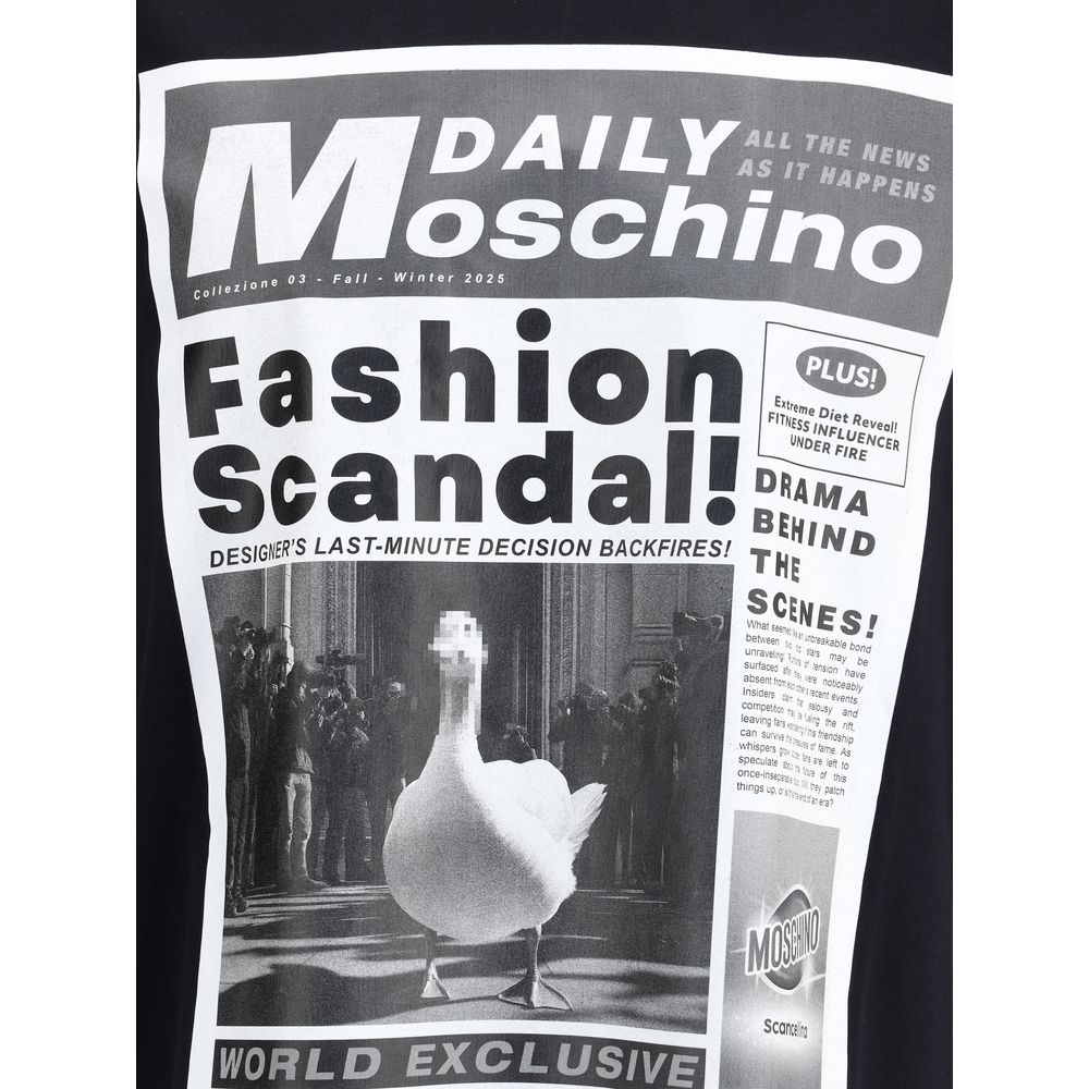 Moschino T-shirt whit maxi print