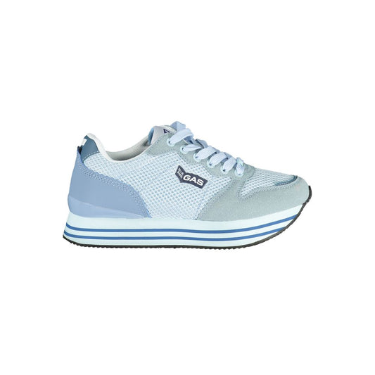 Gas Blue Polyester Sneaker
