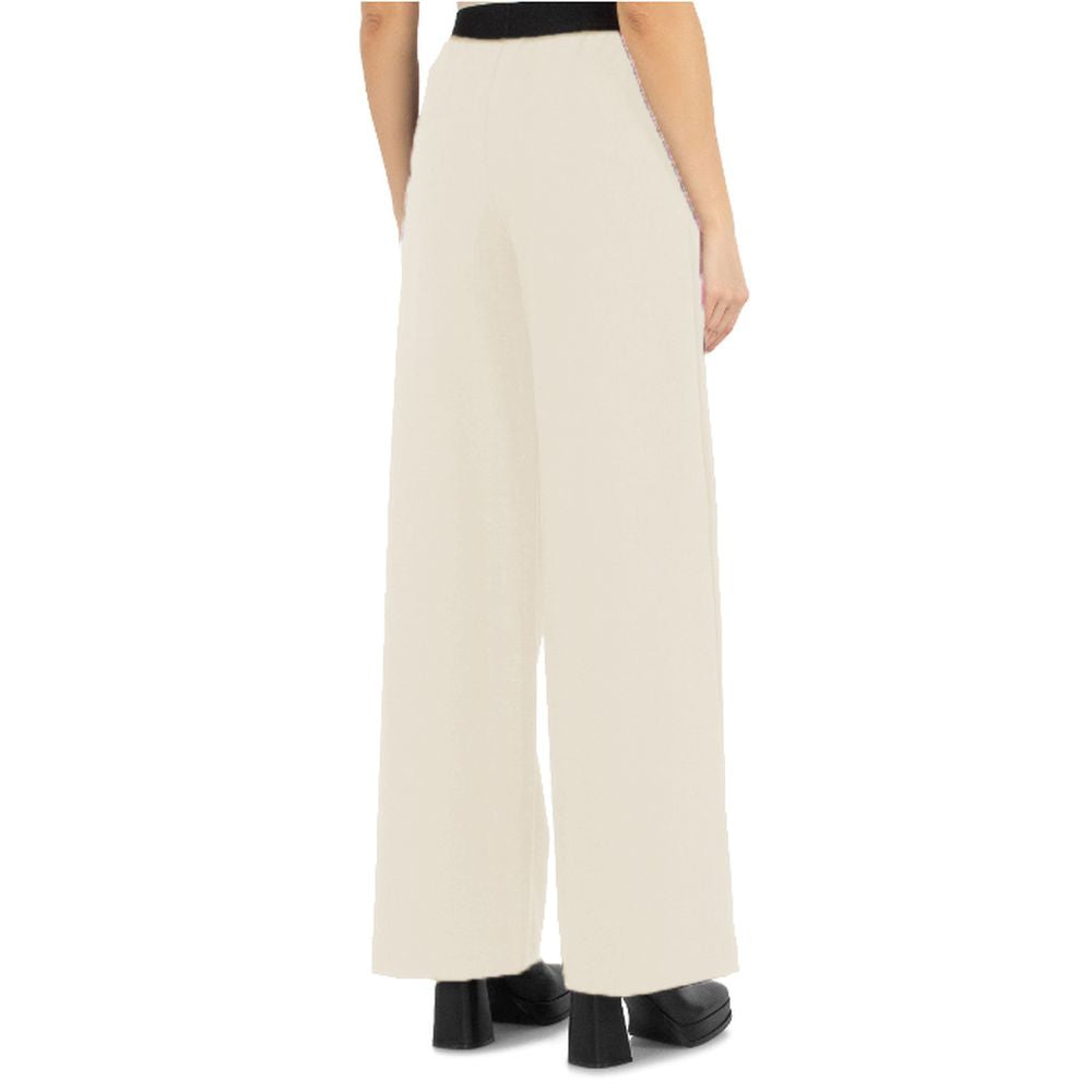 Comme Des Fuckdown Beige Polyester Jeans & Pant