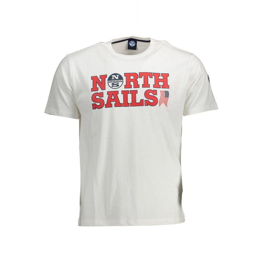 North Sails White Cotton T-Shirt