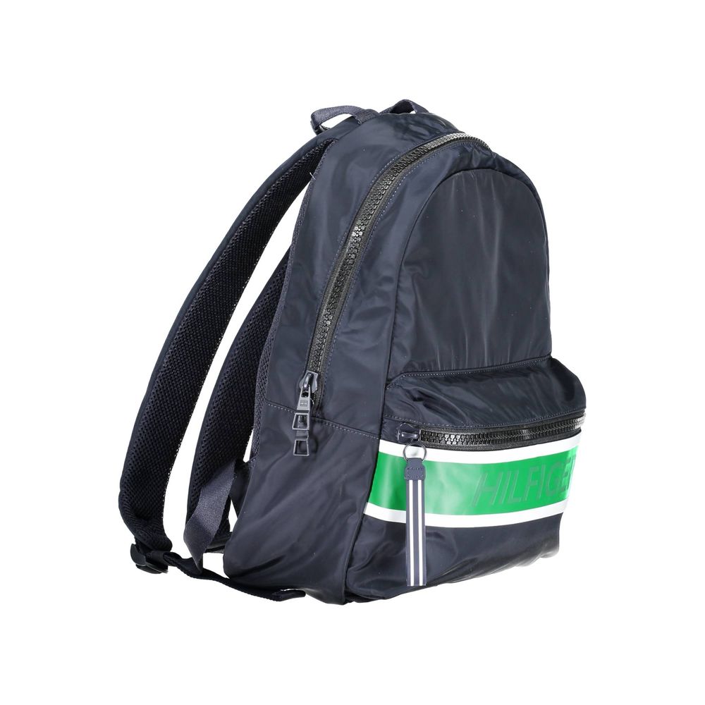 Tommy Hilfiger Blue Polyester Backpack