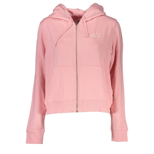 Tommy Hilfiger Pink Cotton Sweater