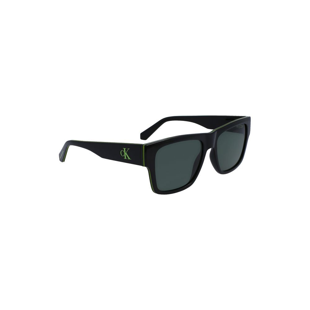 Calvin Klein Black Plastic Sunglasses