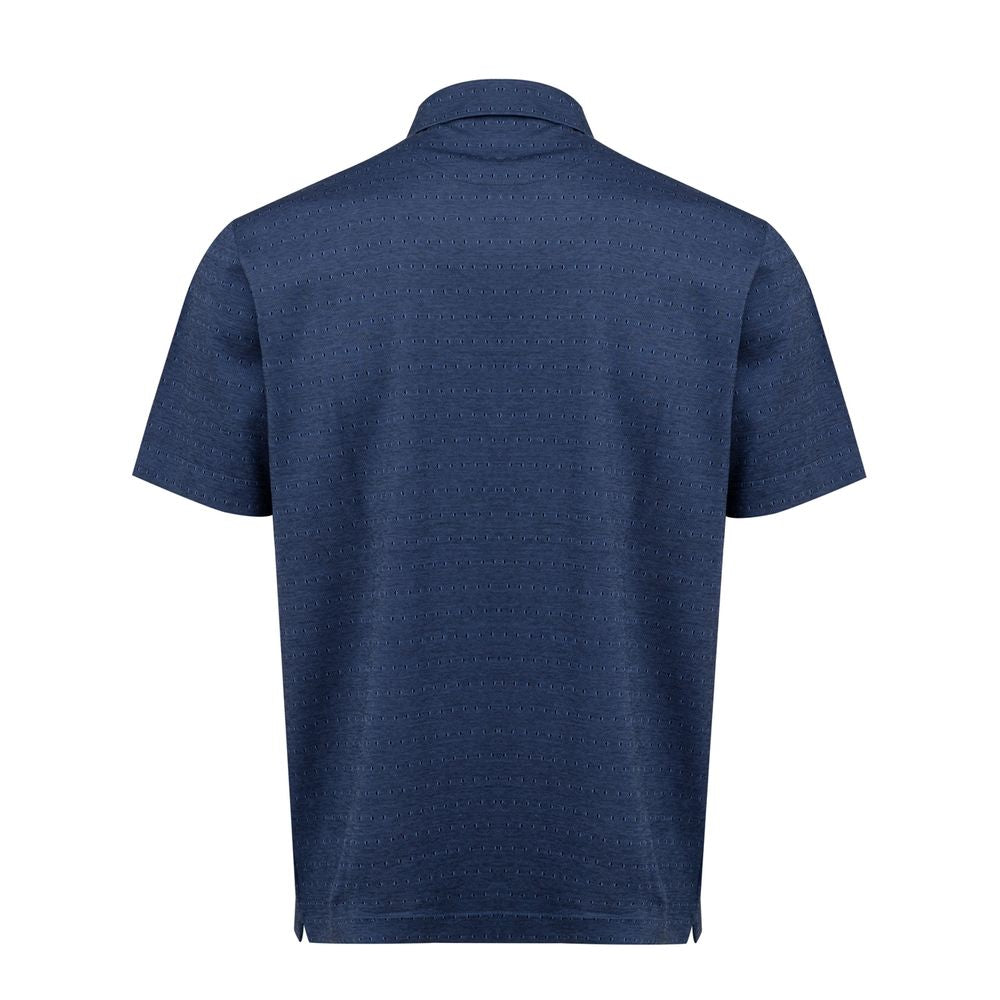 Canali Blue Cotton Shirt