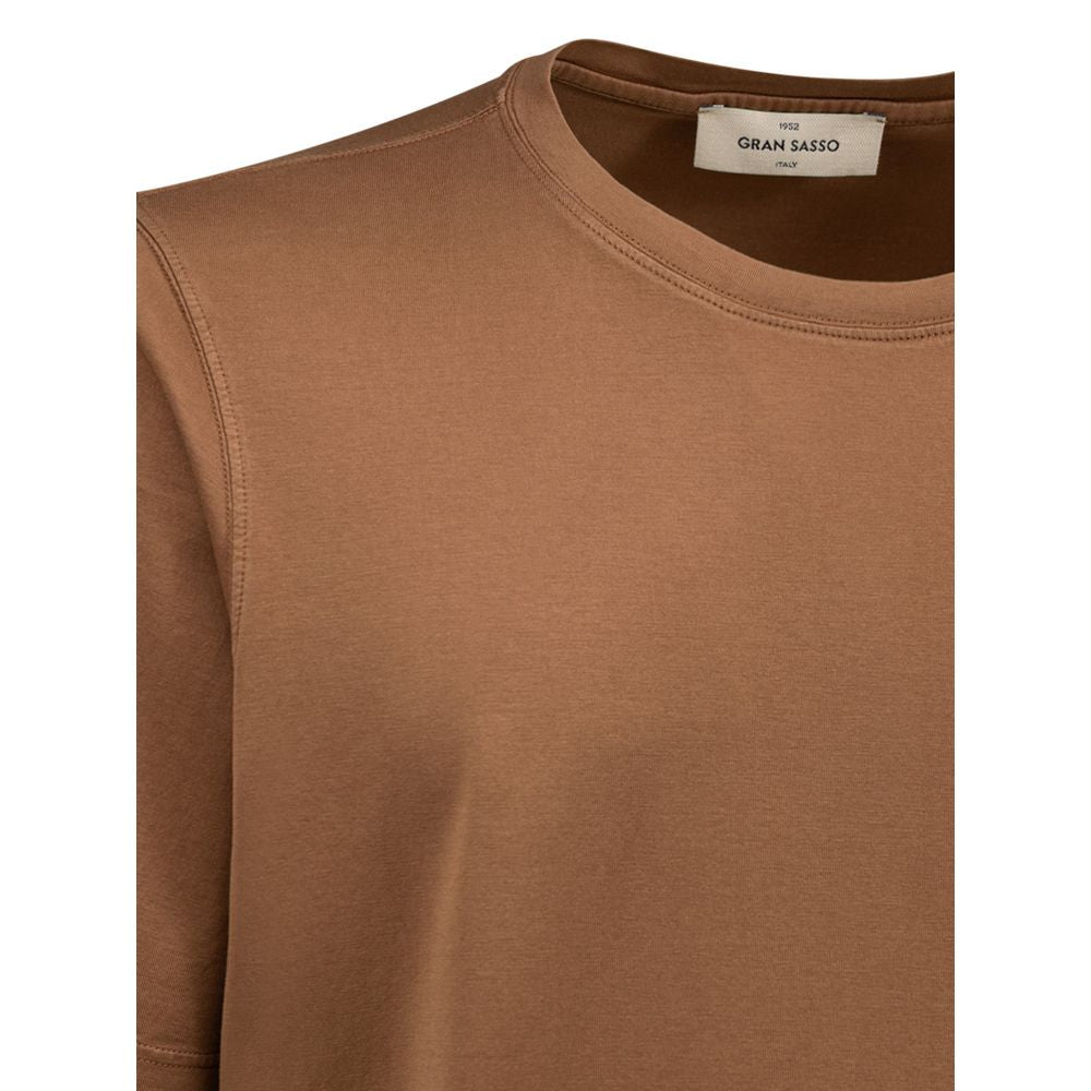 Gran Sasso Brown Cotton Long