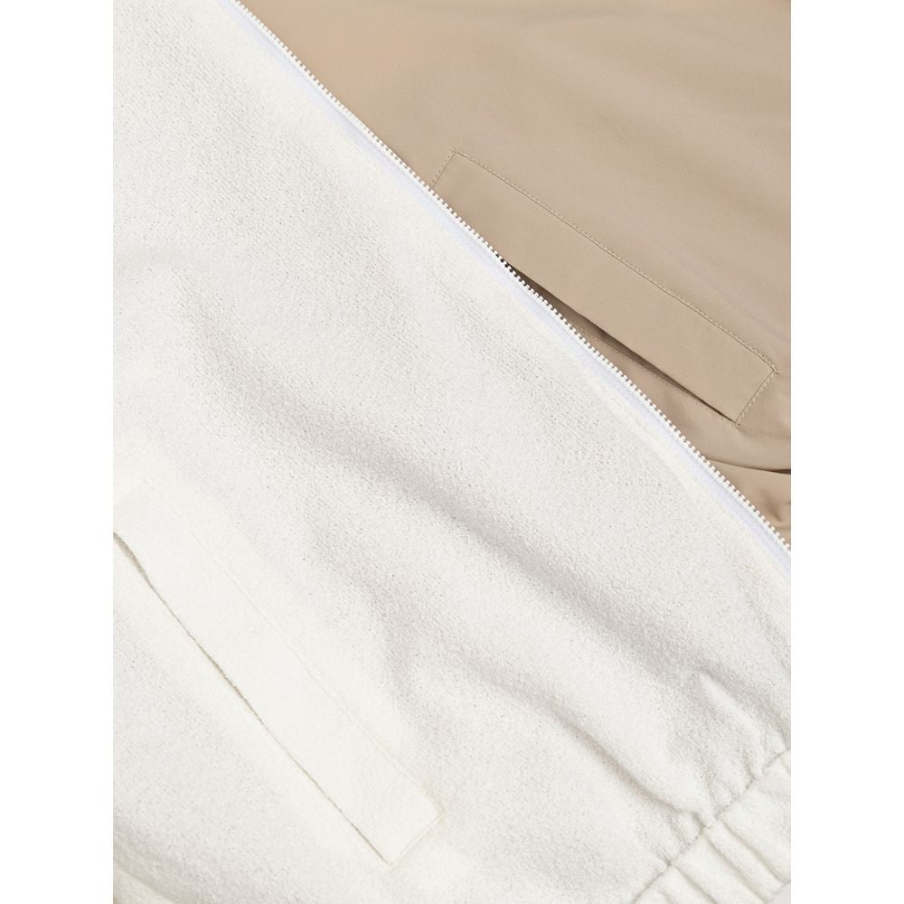 Gran Sasso Beige Polyester Jackets & Coat