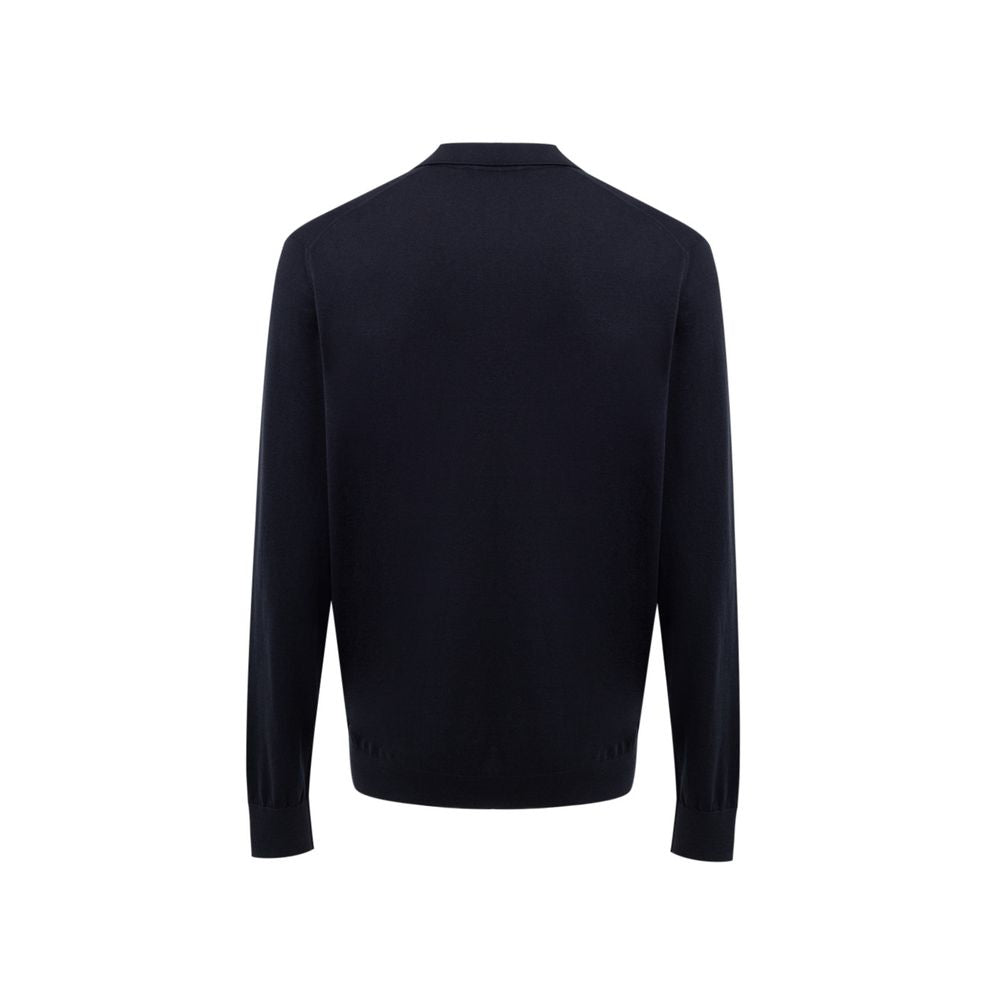 Gran Sasso Black Cotton T-Shirt