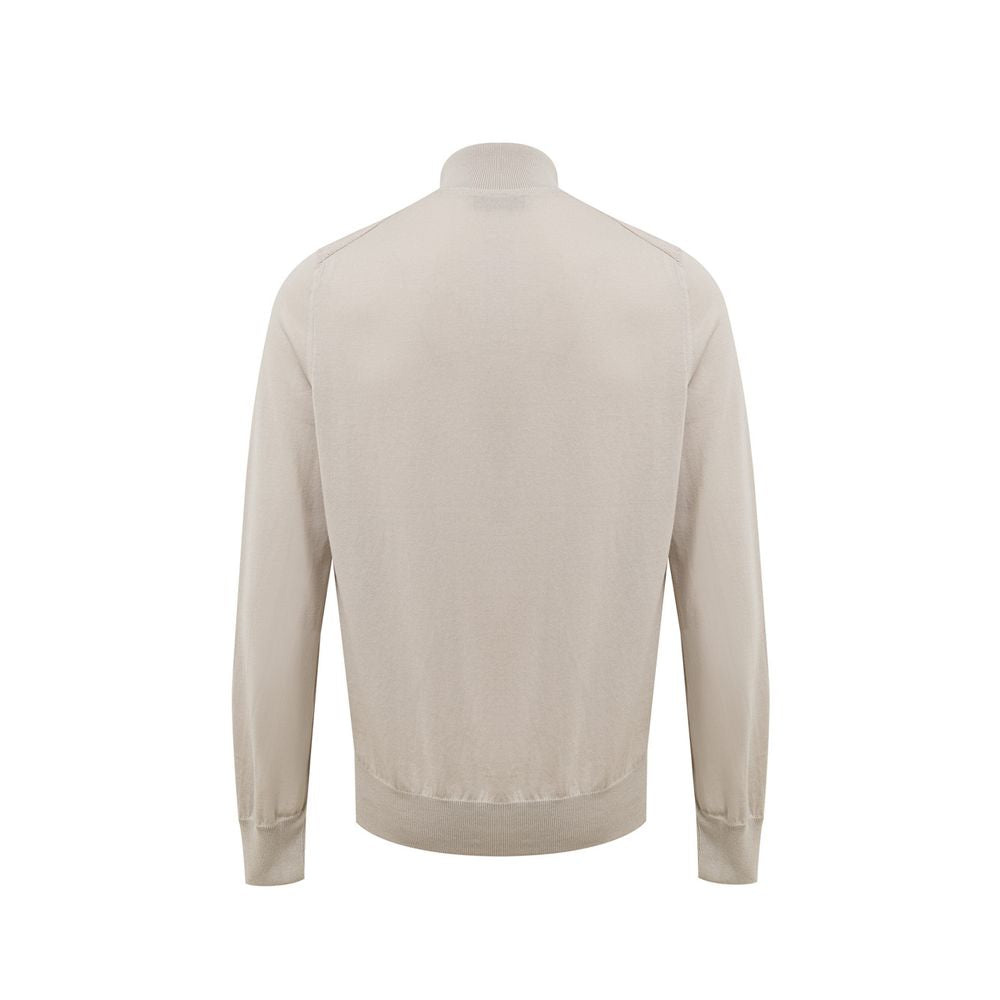 Gran Sasso Beige Cotton Jackets & Coat
