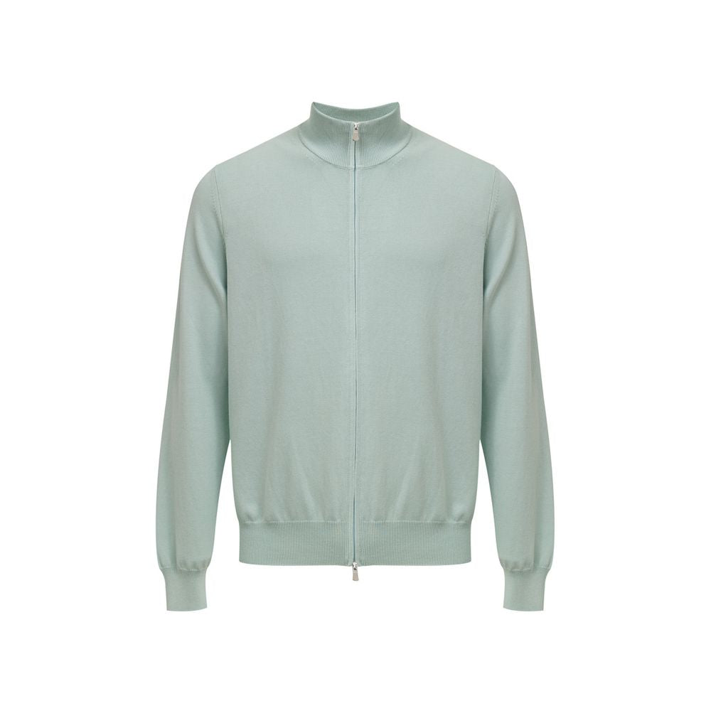 Gran Sasso Blue Cotton T-Shirt