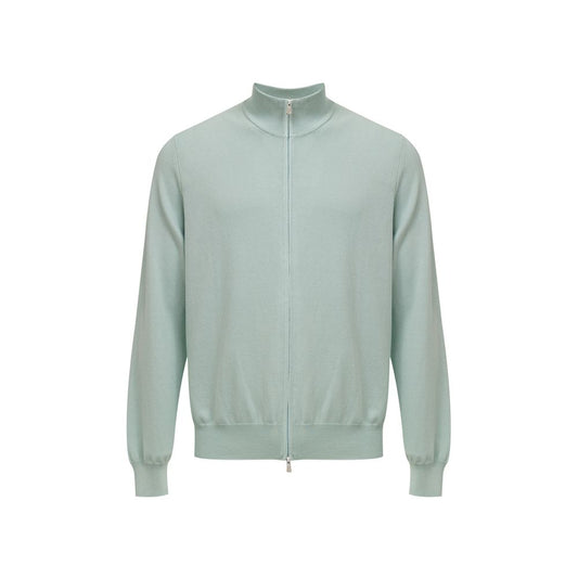 Gran Sasso Blue Cotton T-Shirt