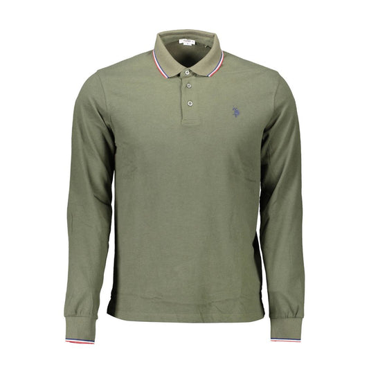 U.S. POLO ASSN. Green Cotton Polo Shirt
