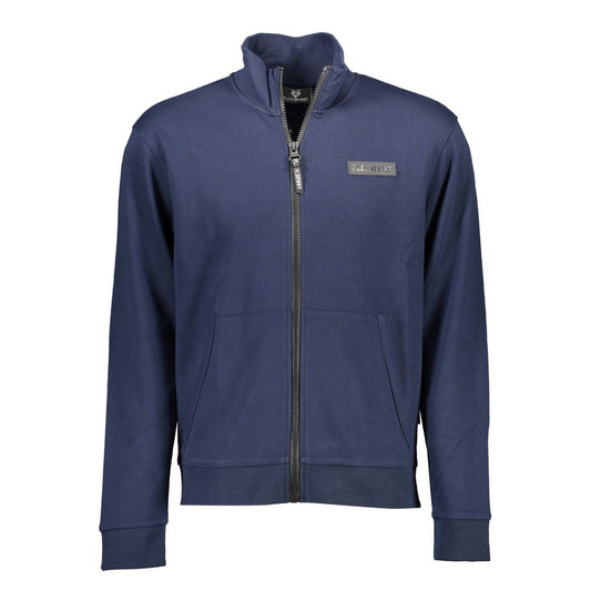Plein Sport Blue Cotton Sweater