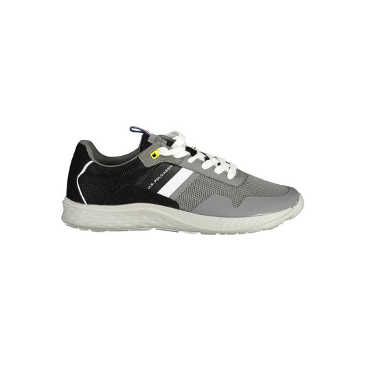 U.S. POLO ASSN. Gray Polyester Sneaker