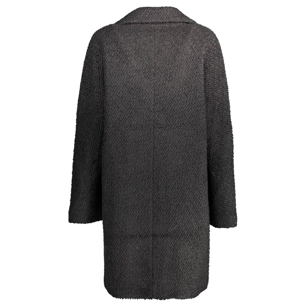 Desigual Black Polyester Jackets & Coat