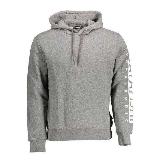 Napapijri Gray Cotton Sweater