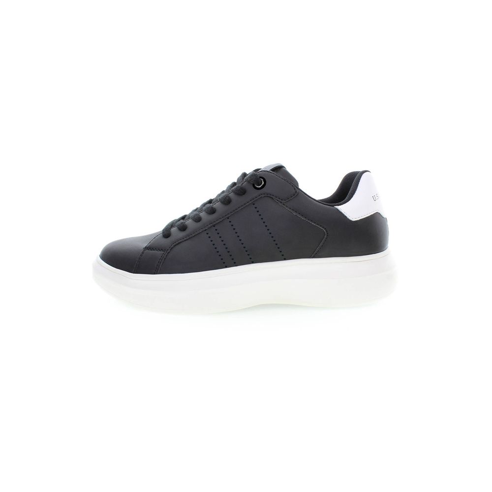 U.S. POLO ASSN. Black Polyester Sneaker