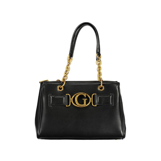 Guess Jeans Black Polyethylene Handbag