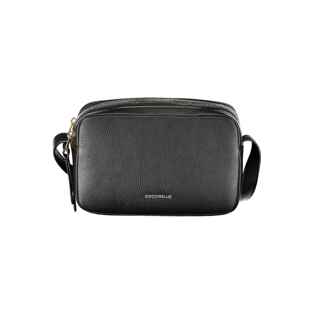Coccinelle Black Leather Handbag