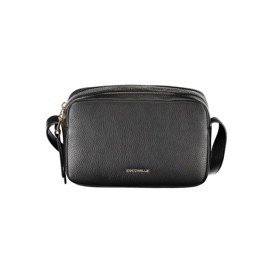 Coccinelle Black Leather Handbag