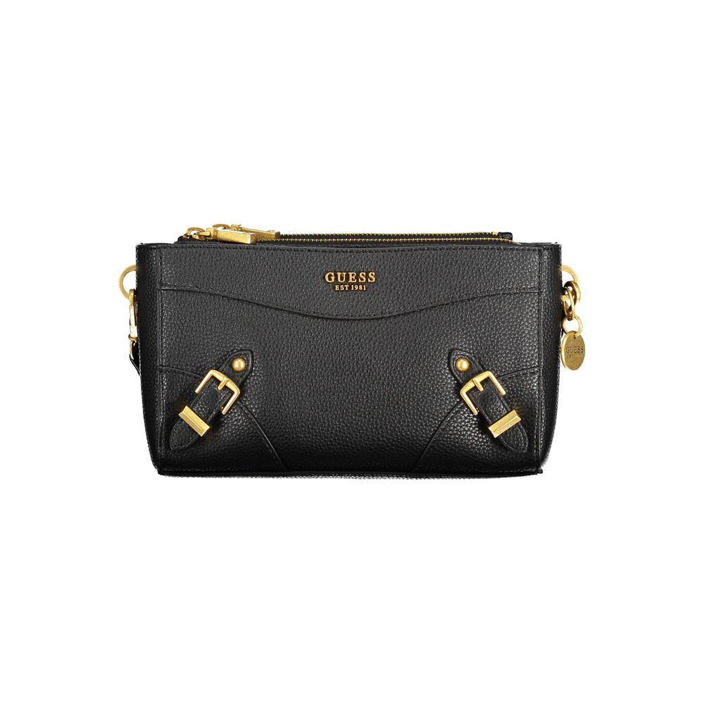 Guess Jeans Black Polyethylene Handbag