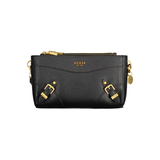 Guess Jeans Black Polyethylene Handbag