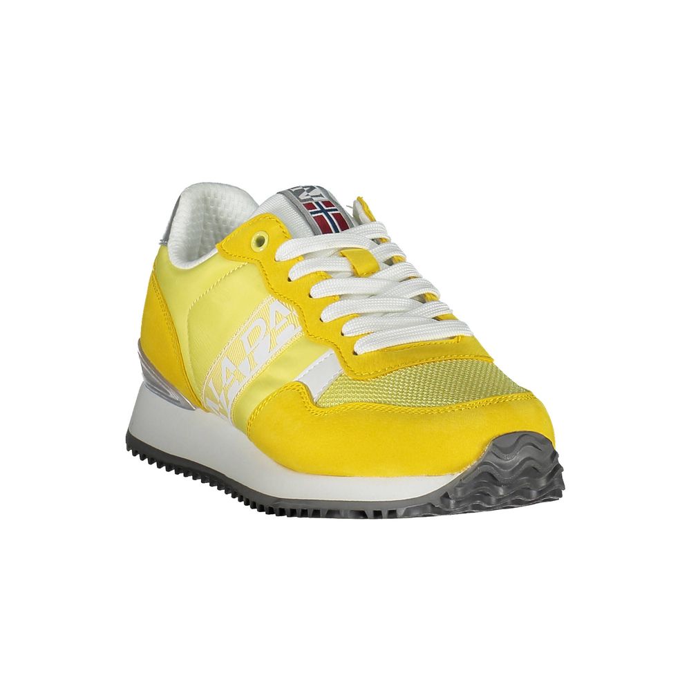 Napapijri Yellow Polyester Sneaker