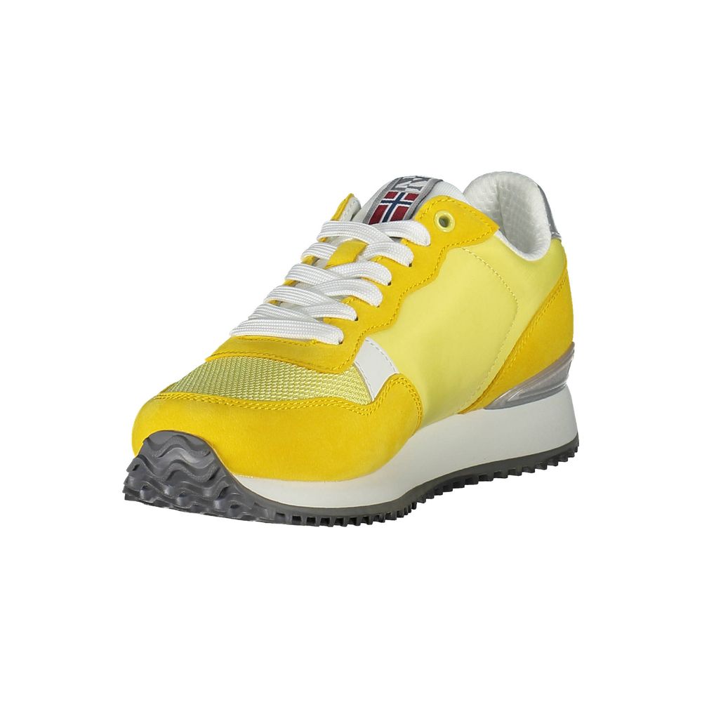 Napapijri Yellow Polyester Sneaker